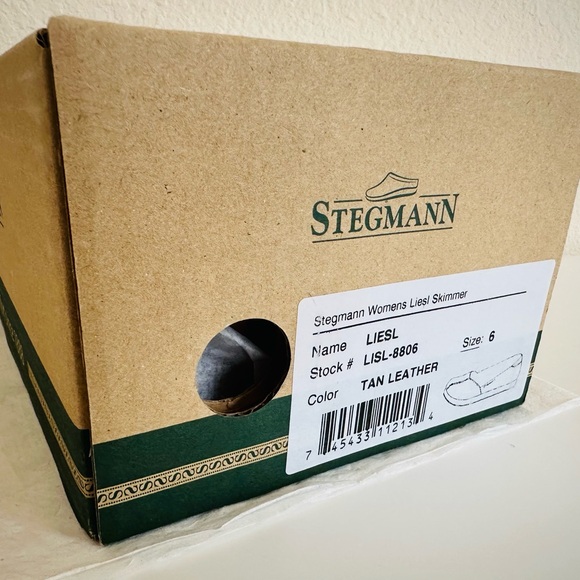 Stegmann Liesl Skimmer Tan Leather Slip-On Loafers size 6 - Picture 10 of 10